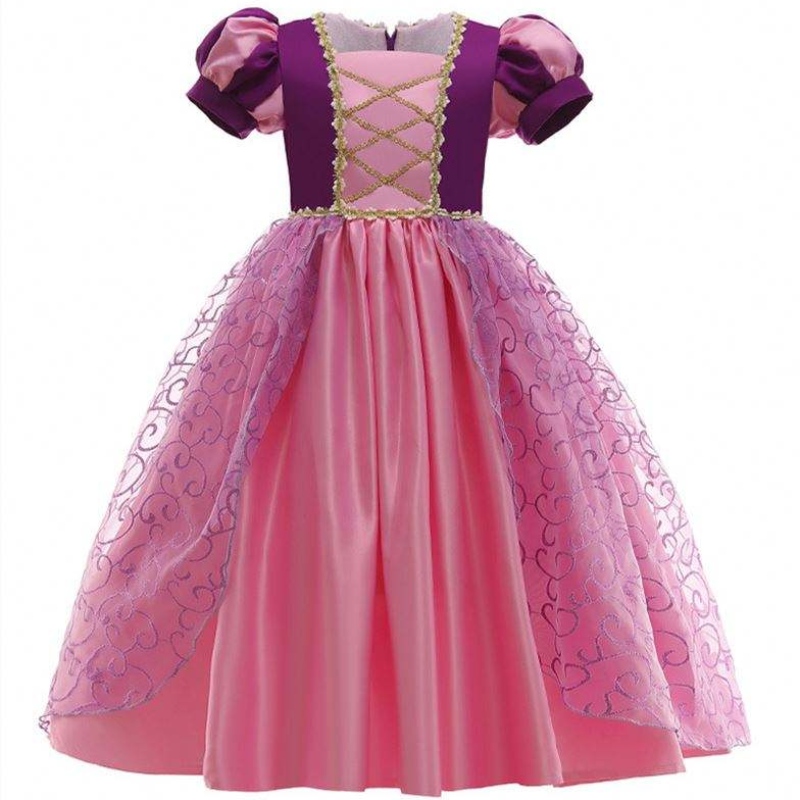 Niñasniñas princesa rapunzel vestidaniñosniños disfraz de halloween fiesta de cumpleaños de la fiesta d0694