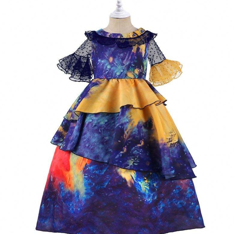 Vestimenta de cosplay de cosplay princesa princesa Encanto Mirabel Girl Vestido con bolso gratis