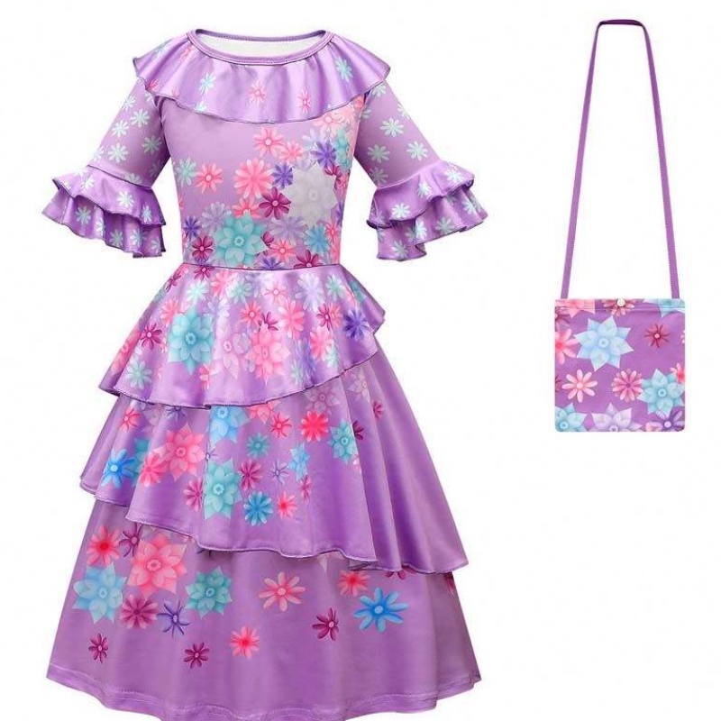 2022 Princesa Encanto Mirabel Destino de vestir Fiesta Encantoisabela Madrigal Disfraz HCIS-006