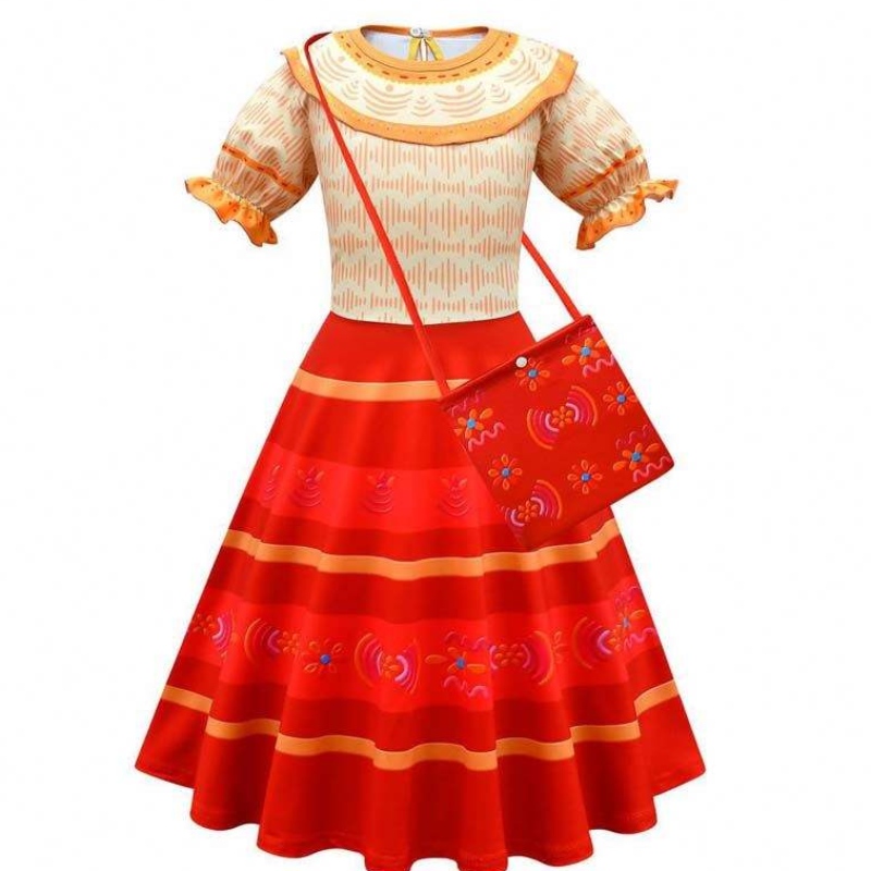 2022 Princesa Encanto Mirabel Destino de vestir Fiesta Encantoisabela Madrigal Disfraz HCIS-006
