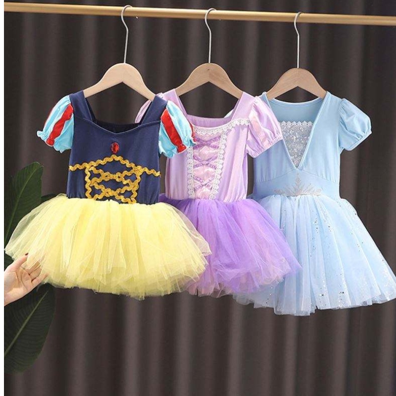 Niños Elsa Anna Rapunzel Tutú denieve Tutu Princesa Disfraz deniña