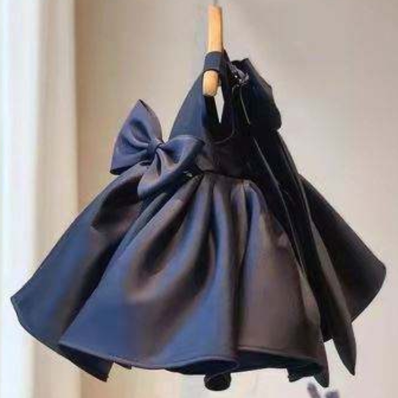 Baige New Design Vestidos paraniñas Summer Niña Princesa Princesa Bow Kids Vestido formal