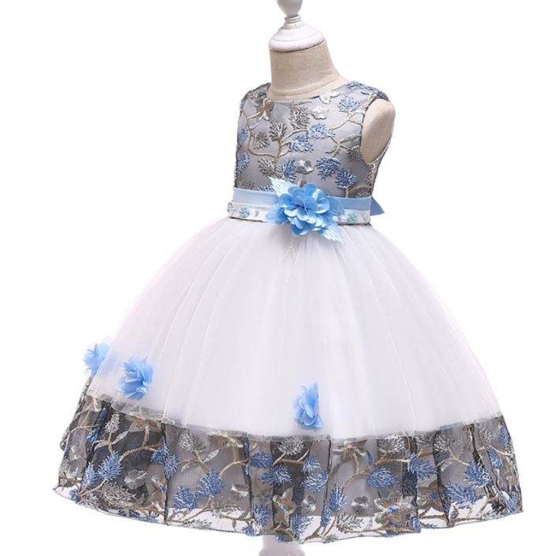 NUEVA LLEGA FLUTTER MANEVELORS Vestido de fiesta de cumpleaños paraniños Diseños de vestidos paraniños paraniños de 8 años L5045