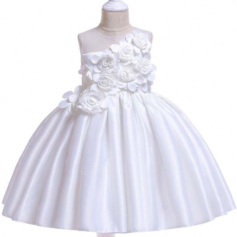 Vestido de boda al por mayor Princesa Princesa Baby Flower Fashion Farty Party Vestido L5068