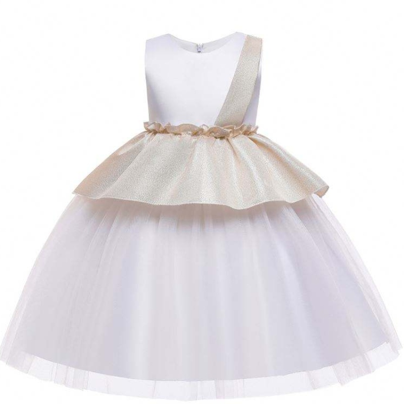 Vestido en capas Baige Vestidos denovia de color verde paraniños Vestidos de flores paraniños