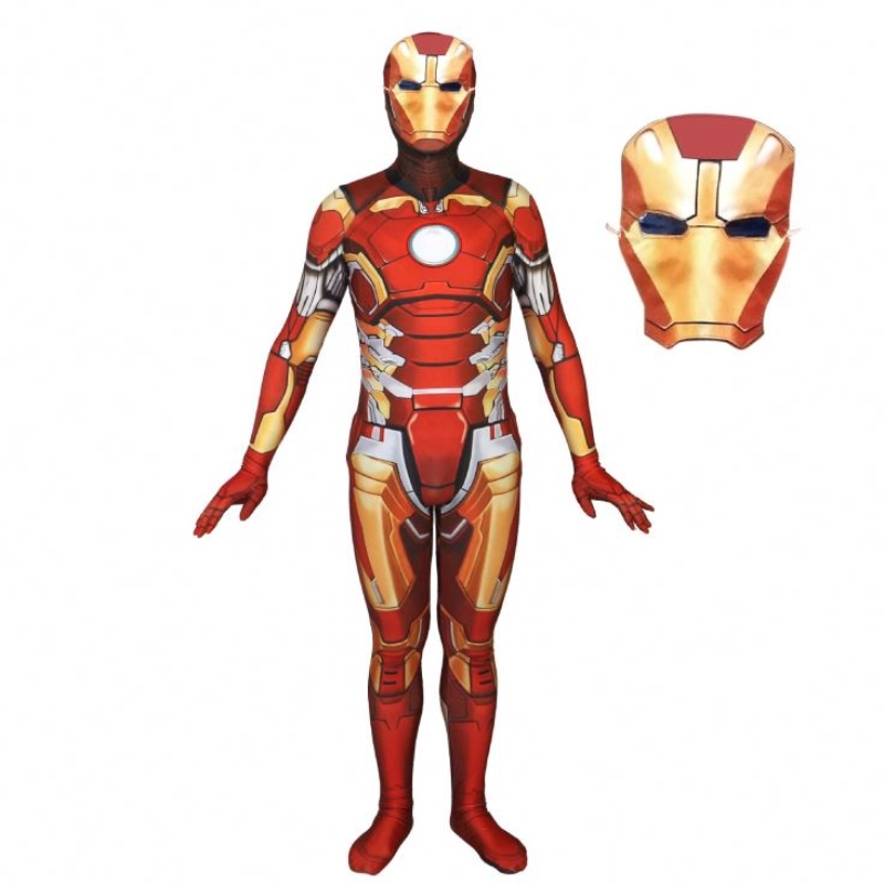 Super Hero Cosplay Trajes de hierro paraniños Halloween Carnival Birthday Party Performance Jumpsuit Cosplay Children \\\\ \'s disfraces