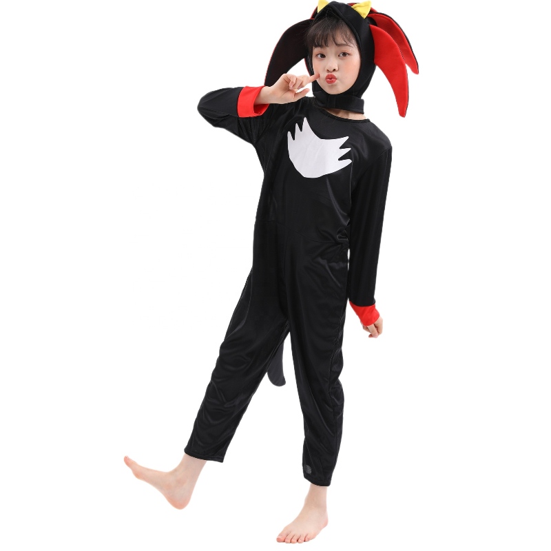 Venta caliente de alta calidad Sonic the Hedgehog Jumpsuits COSPLAY COSPLAY COSPLAY paraniños yniñas