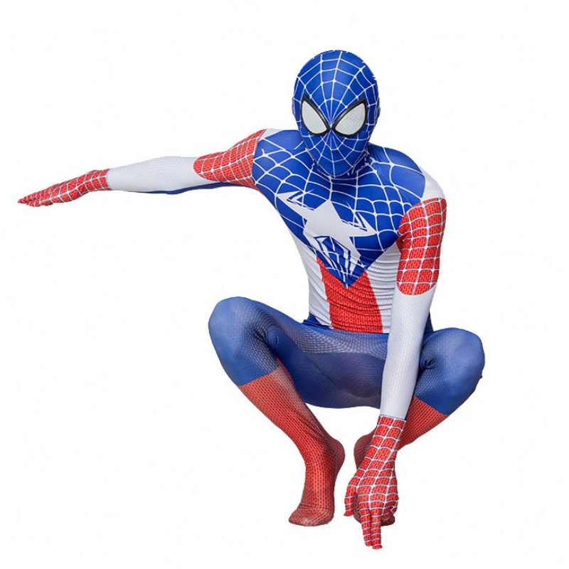trajes de cosplay halloween spiderman fiest desgaste marvel fábrica personalización bodysuit medias fiesta