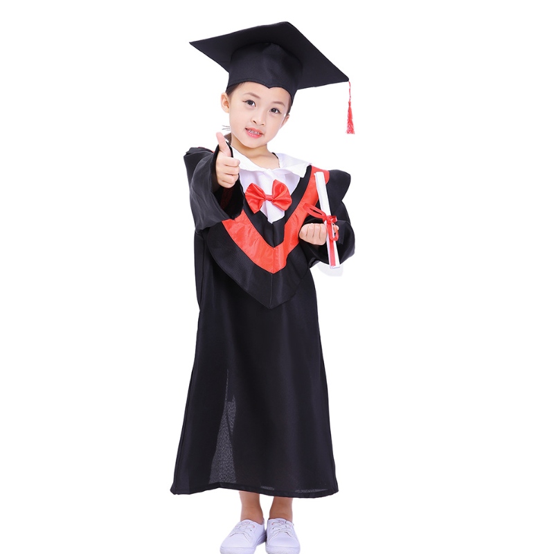 Disfraz de graduación deniños Kindergarten Bachelor \\\\ \'S Doctoral Doctoral Doctoral Doctors Vestido de actuación