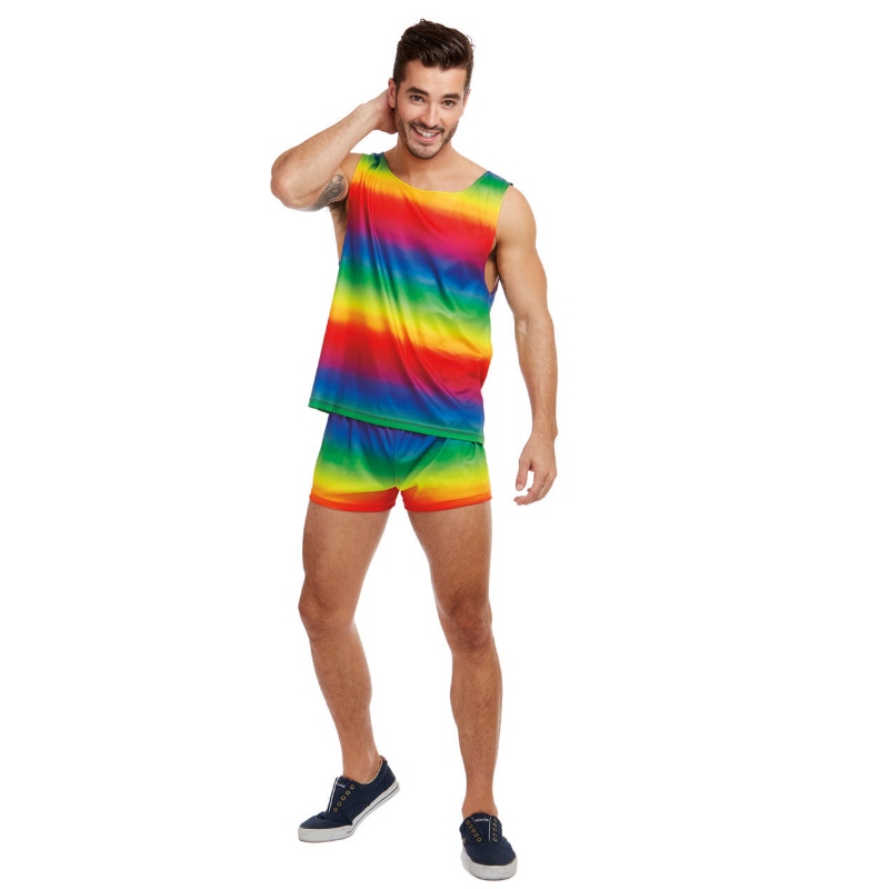 Ropa de arco iris para hombres